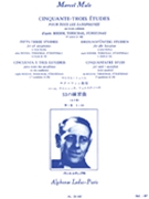 53 Etudes Book 1 by Mule Marcel for Alto Saxophone M