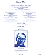 53 Etudes Book 2 by Mule Marcel for Alto Saxophone M