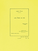 Suite Breve En Trio by Bozza Eugene for Woodwind Trio