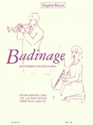 Badinage by Bozza Eugene for Trumpet and Piano