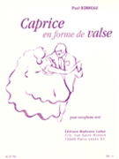 Caprice En Forme De Valse by Bonneau Paul for Alto Saxophone and Piano