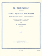 24 Vocalises by Bordogni Marco - Porret G Armand - for Trumpet Method