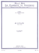 Sonata #6 by Bach Johann Sebastian - Mule Marcel - for Alto Saxophone S