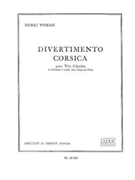Divertimento Corsica (orchestra-chamber) by Tomasi Henri for Chamber En