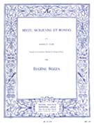 Recit Sicilienne Et Rondo by Bozza Eugene for Bassoon