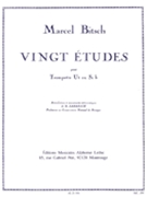 20 Etudes Pour Trompette by Bitsch Marcel for Trumpet Method