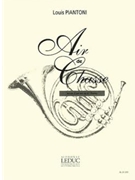 Air De Chasse by Piantoni Louis for French Horn and Piano