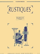 Rustiques by Bozza Eugene for Trumpet and Piano