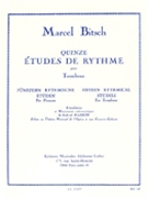 15 Etudes De Rhythme by Bitsch Marcel for Trombone Method