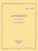 Concerto by Tomasi Henri for Trombone and Piano