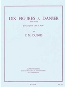 10 Figures a Danser by Dubois Pierre-Max for Alto Sax