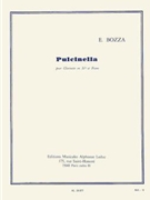Pulcinella Suite by Bozza Eugene for Clarinet