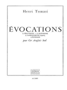 Tomasi Henri Evocations Cor Anglais Solo Book by Tomasi Henri for english ho