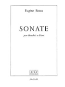 Sonate (oboe & Piano) by Bozza Eugene for Oboe