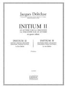Initium 2 (percussion Solo) by Delecluse Jacques for Percussion Parts