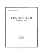 Contrastes Ii (oboe & Bassoon) by Bozza Eugene for Oboe