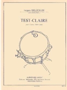 Test-Claire by Delecluse Jacques for Snare Solo