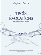 Three Evocations For Two Flutes by Bozza Eugene for