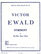 Symphony (quintet #1) by Ewald Victor - King / rasmussen - for Brass Ensemble