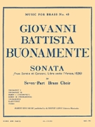 Sonata (septet-brass) by Buonamente Giovanni Battista for