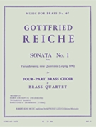 Sonata No.1 (quartet-brass) by Reiche Gottfried for