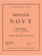 Sonatina (ensemble-brass 8 Or More) by Novy Donald for