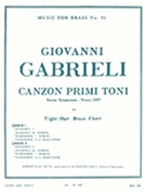 Canzon Primi Toni by Gabrieli Giovanni - King Robert - for Brass Choir