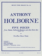 5 Pieces by Holborne Anthony - King Robert - for Brass Quintet