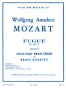 Fugue K401 by Mozart Wolfgang Amadeus - King Robert - for Brass Quartet