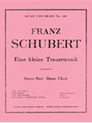 Eine Kleine Trauermusik (septet-brass) by Schubert Franz for