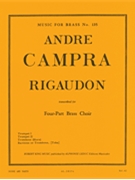 Rigaudon (quartet-brass) by Campra Andre for