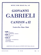 Canzon a 12 by Gabrieli Giovanni - King Robert - for Brass Choir