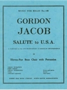 Salute To Usa (ensemble-brass 8 Or More) by Jacob Gordon for