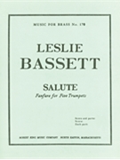 Basset Salute Mfb170 5 Trumpets Score/parts by Bassett Leslie for Trumpet