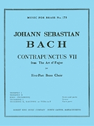 Contrapunctus #7 From The Art Of Fugue by Bach Johann Sebastian - King Robert - for Brass Quintet