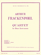 Quartet For Brass Instruments by Frackenpohl Arthur for Brass Quartet