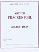 Brass Duo For Horn & Tuba by Frackenpohl Arthur - King Robert - for Brass Duet