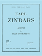 Quintet (quintet-brass) by Zindars Earl for