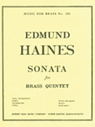 Sonata (quintet-brass) by Haines Edmund for