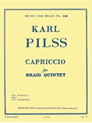 Capriccio (quintet-brass) by Pilss Karl for