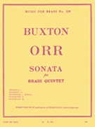 Sonata (quintet-brass) by Buxton Orr for