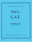 Chorale by Gay Paul for Trombone Trio