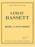 Music For 4 Horns (horns 4) by Bassett Leslie for