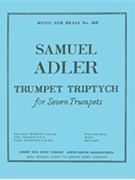 Trumpet Triptych by Adler Samuel for Trumpet Choir