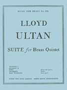 Suite (quintet-brass) by Lloyd Ultan for