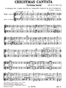Christmas Cantata by Pinkham Daniel for 3-Part Treble