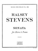 Sonata by Stevens Halsey for French Horn and Piano