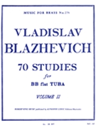 70 Studies Volume 2 by Blazhevich Vladislav for Tuba Method