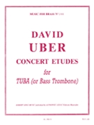 Concert Etudes by Uber David for Tuba Method