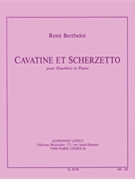 Cavatine Et Scherzetto (oboe & Piano) by Berthelot Rene for Oboe